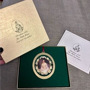 1993 May and September White House Holiday Ornament